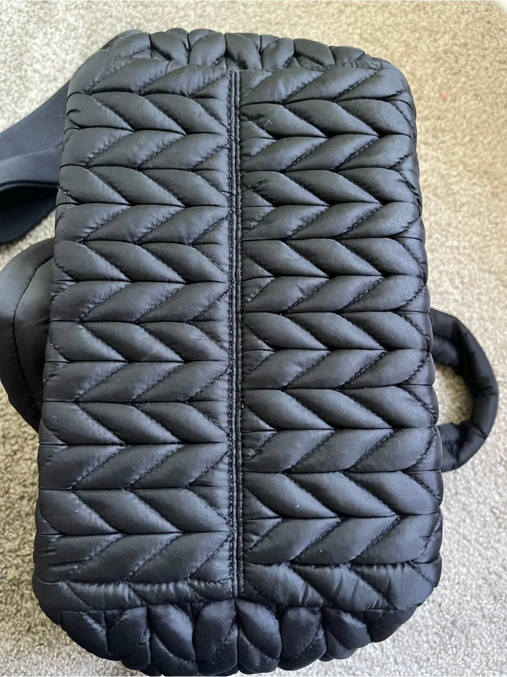 HappBrand Diaper Bag with Gold Hardware and Removable Strap